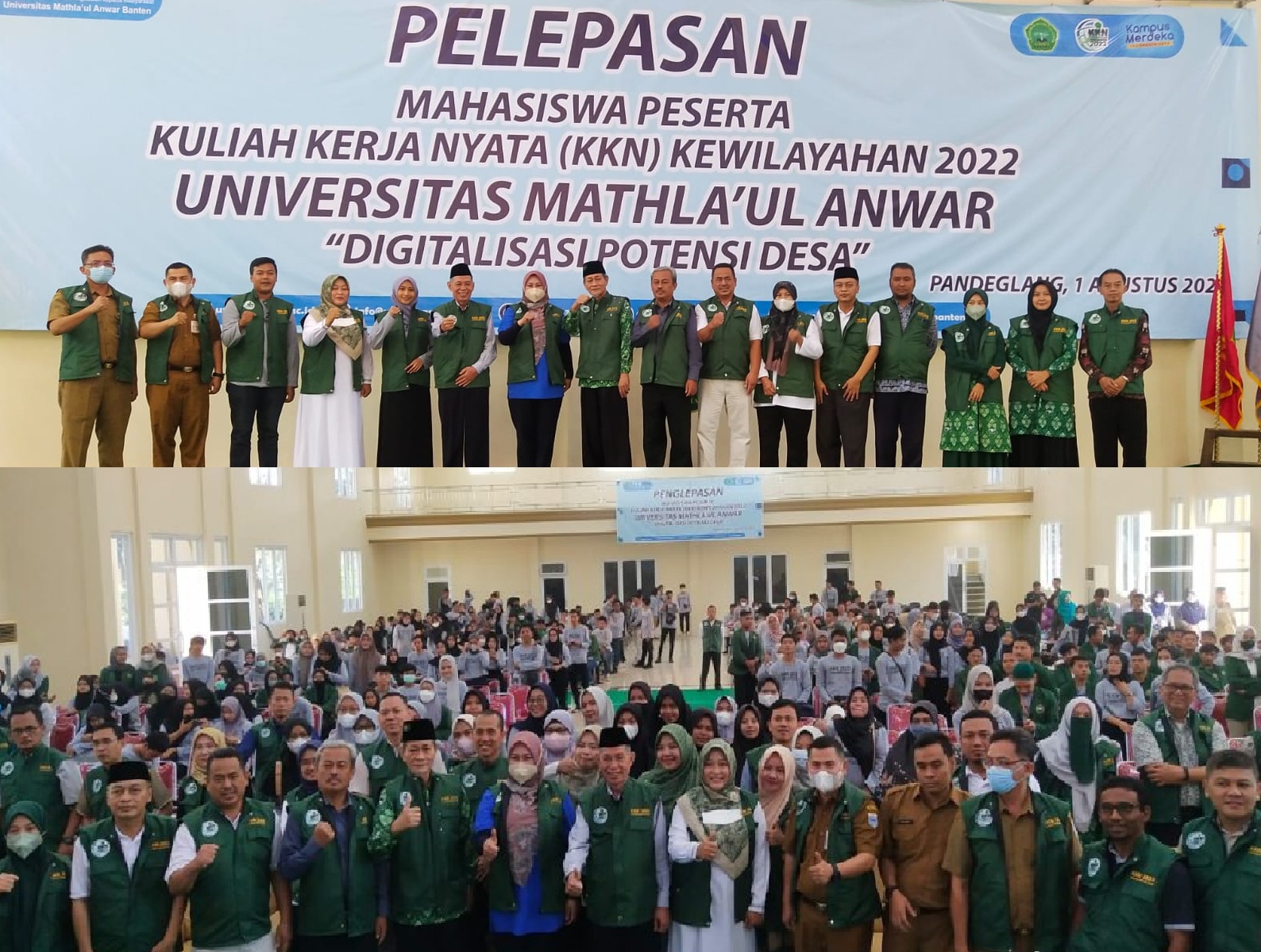 Pelepasan KKN Mahasiswa UNMA Banten 2022